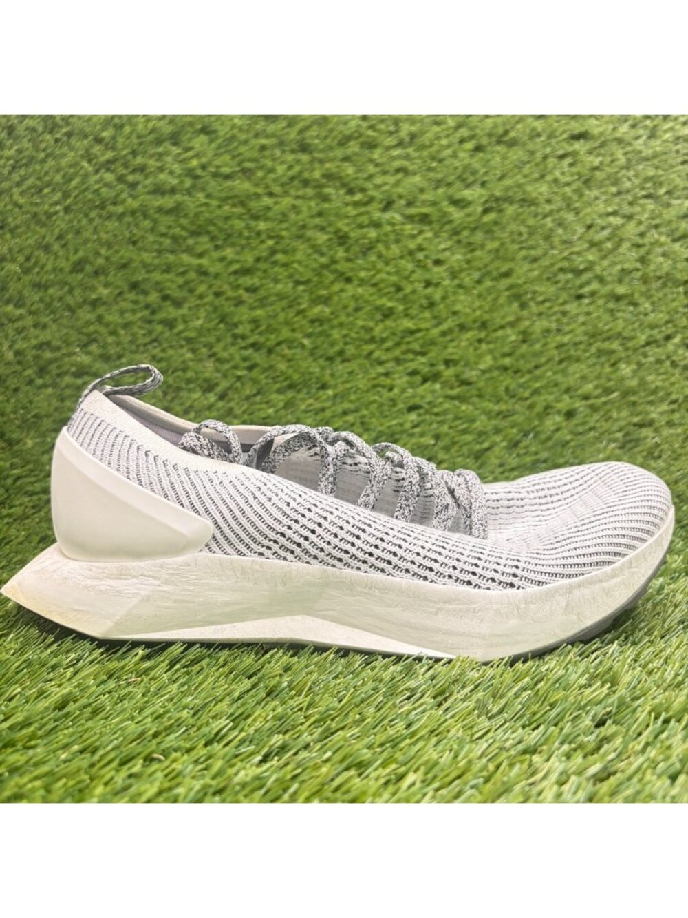 Allbirds Tree Flyer Womens Size 7.5 White Black Athletic Running Shoes Sneakers
